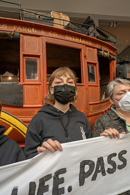 Climate Activists Occupy Wells Fargo Global Headquarters:April 25, 2022